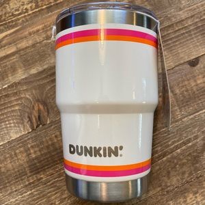 BRAND NEW DUNKIN Stainless Steel Tumbler Hot / Cold Travel Mug 14 oz Insulated